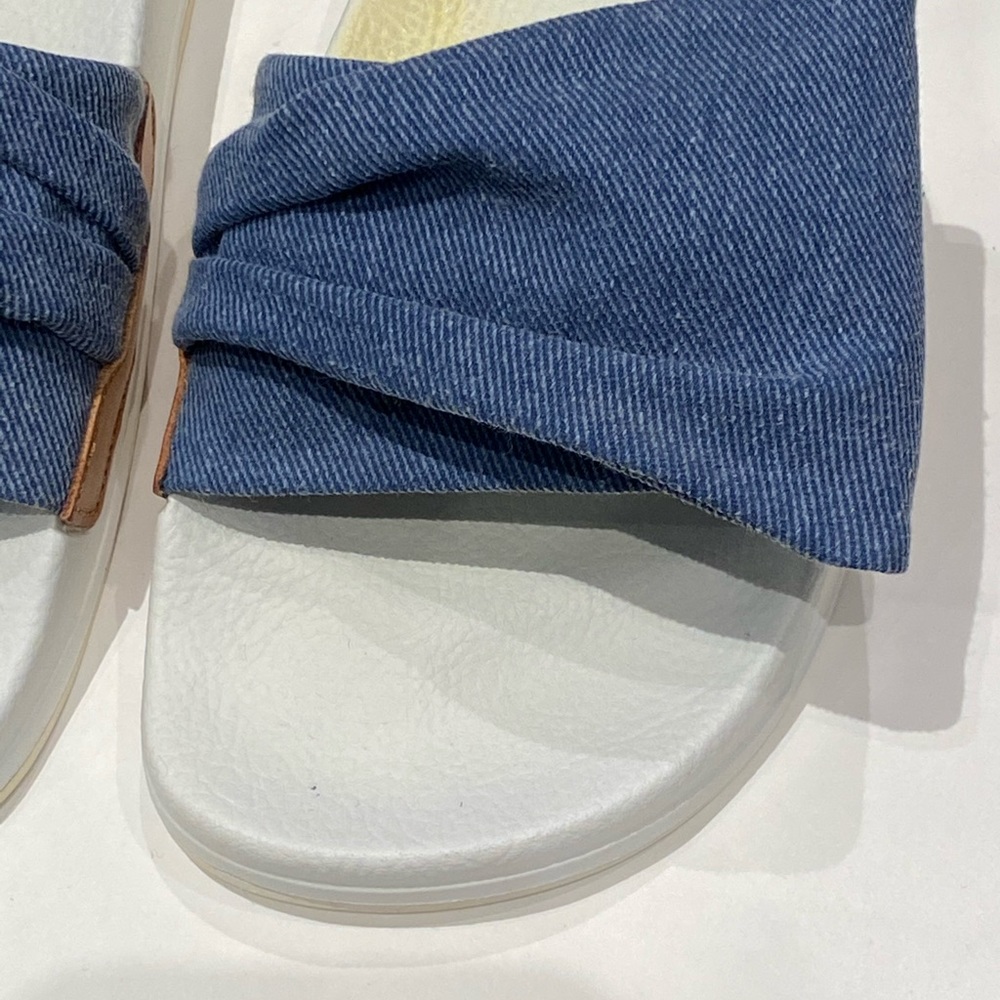 Clergerie Wendy Denim Pool Sandal - Picture 4 of 6